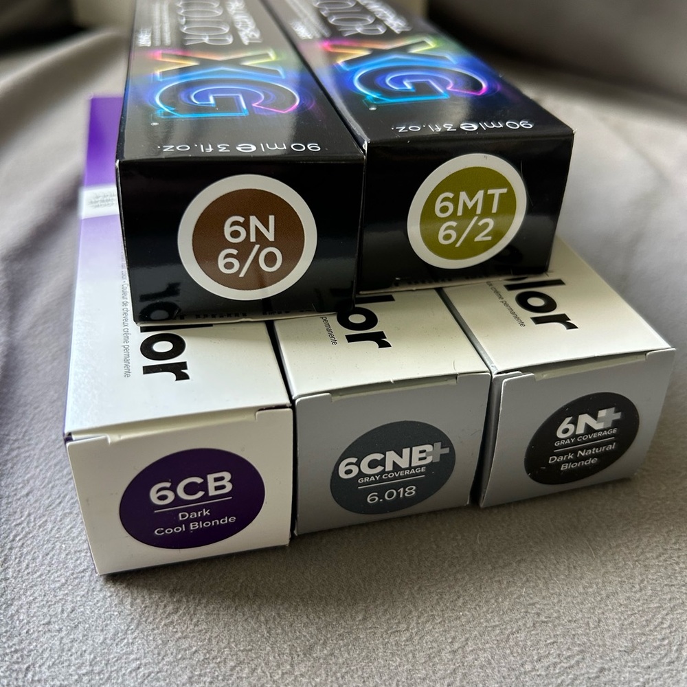 Assorted Hair Color Tubes paul mitchell color xg the color brand new (5)